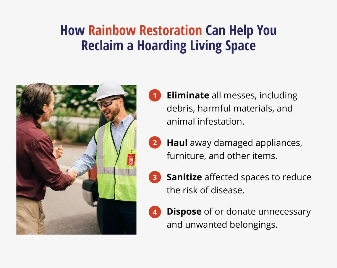 How Rainbow Restoration Can Help You Reclaim a Hoarding Living Space