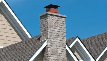 A Chimney in a house.